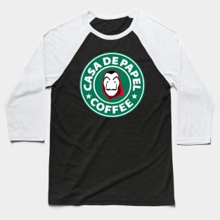 La Casa de Papel Coffee Baseball T-Shirt